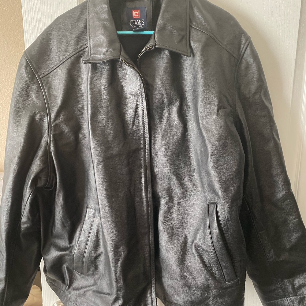 Chaps Men’s XXXL leather jacket